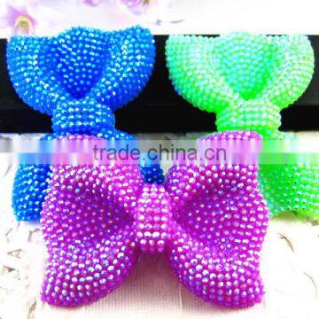 Shining Resin bow-Flat back resin craft(Cabochon)