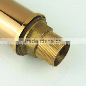 Rose Gold High Quality Deck Mounted Brass Basin Faucet photo-5