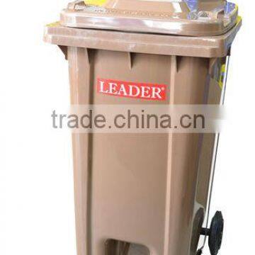 Mobile Garbage Bin with Foot Pedal 240L