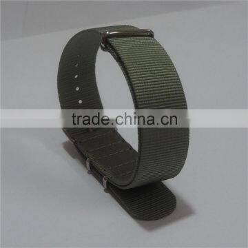 22mm Gray Military Import Nylon Nato Watch Band photo-4