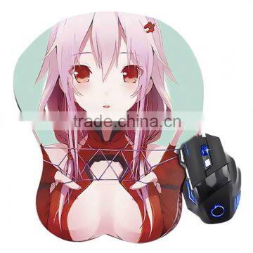 New Yuzuriha Inori - Guilty Crown Anime Amazing 3D Mouse Pad Sexy Butt Wrist Rest Oppai SMP06