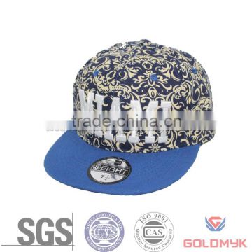 Custom fashion design snapback cap