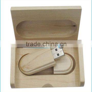 Custom Engraving Logo Wood Usb Flash Drive Wooden USB Memory Sticker 2.0 4GB/16GB/32GB/64GB/ With Box photo-5