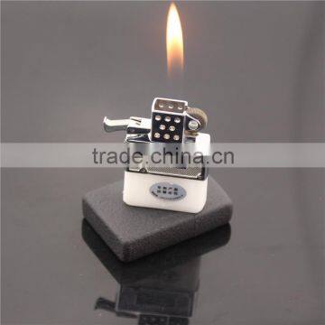 TS-1267 matte black for gas movement kerosene Wheel flame lighters wholesale