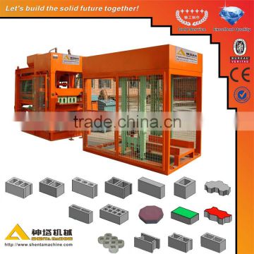 Hot sale! Shenta QTY6-15 automatic concrete small manufacturing machines