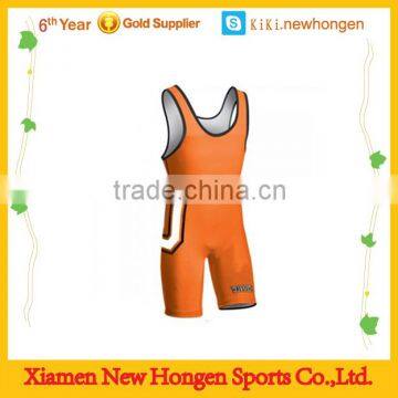 New Design Sublimation Profession Club Wrestling Singlets