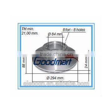 Brake disc 2996033 Disc Brake for truck Brake disc for Iveco