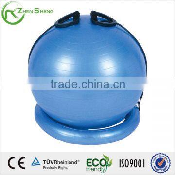 ZHENSHENG Exercise Pilates Yoga Ball With Base