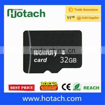 Factory Wholesale low Price made in Taiwan tf memory card 32GB class 10