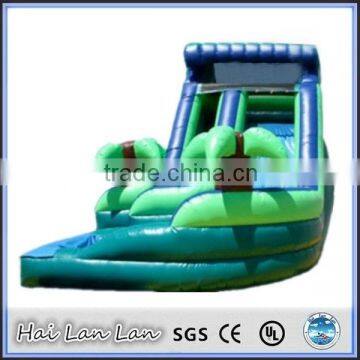 2015 playground equipment china inflatable water slide for kids and adults for adults