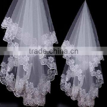 Ve0001 Hot sale long wedding veil arabic wedding veil