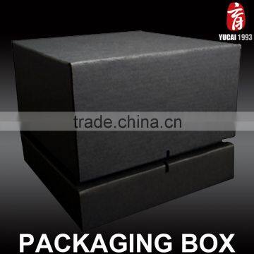 Wholesale Custom Style Print Black Paper Packaging Box