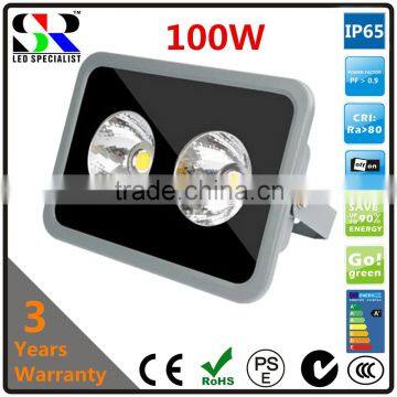 SMD COB 100W CE ROHS C-tick certificate listed cob led flood light