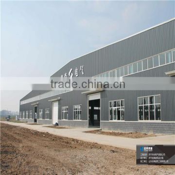 prefabricated light steel frame warehouse in low cost