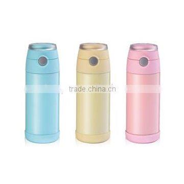 SH861 Double wall stainless steel vacuum straw water bottle for children