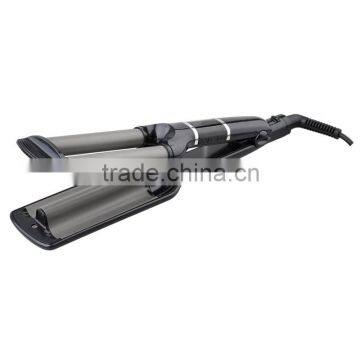 Wave Hair Curler with 3 barrels and LED temperature display