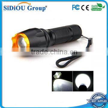 2014 best small gift xml t6 led flashlight parts led flashlight