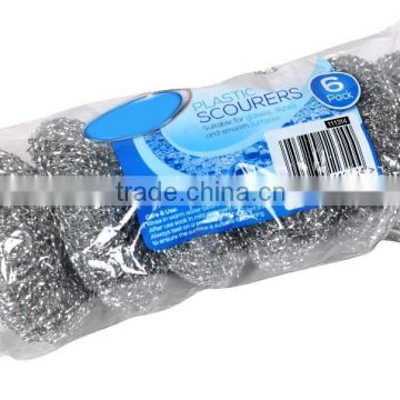 JML 6pcs/bag Cheap Mesh Scourer In Kitchen/Cleaning MESH SCOURER ROLLS