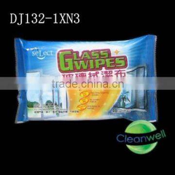 (DJ132-1XN3)Nonwoven wet glass wipe