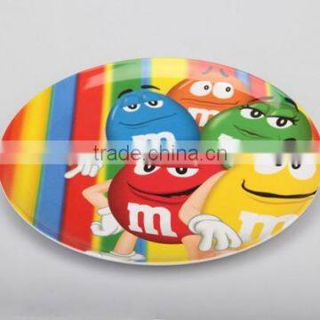 Vintage 1941 M&M's Plastic Melamine Kids Plate