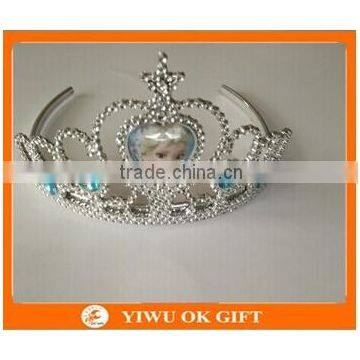Hot Sale Frozen Elsa Crown Set Frozen Tiaras And Magic Wand For Girls Cosplay Hair Accessory photo-2