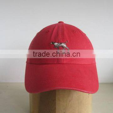 Red Cotton Baseball Caps photo-2