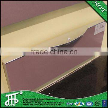 extrusion edge aluminum handle profiles anodized for kitchen cabinet door