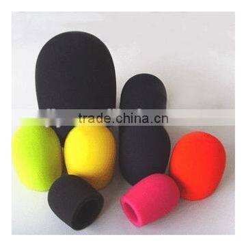 New Style!Disposable Sound Absorbing KTV Microphone PU Cap