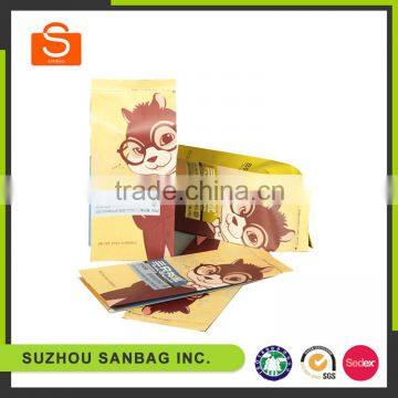 Custom Printed Foil Laminated frozen food packaging bag