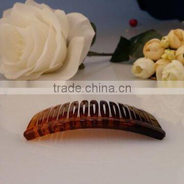 Factory Wholesale Cheap Price French Twist Hair Combs Personalized Hair Combs French Style Vintage Hair Accessories Brown Combs photo-4