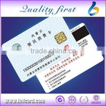 RFID Fudan 24C64 CMYK Printing Chip Cards