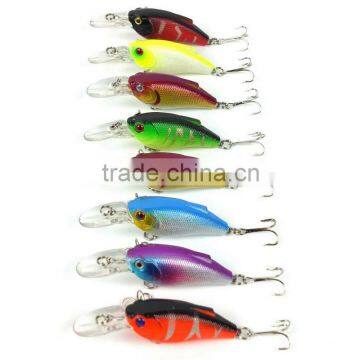 Crank Fishing Bait fishing lure 7.5cm/9.1g top water magician fishing tackle