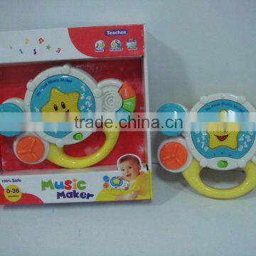 educational toy.musical instrument.educational drum.with light and music