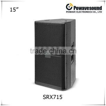 SRX715 powavesound two way loudspeaker portable speaker 8 ohm speakers full range speaker