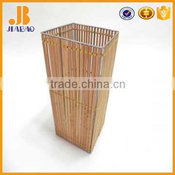 JIABAO natural bamboo garbage bin