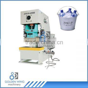 Tin Can Lid /Body Punching Press Used Convenient Bucket/Water Container Making