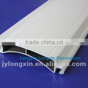 powder coated aluminium roller door profile