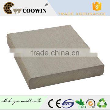 factory decoration wide wooden plastic composite wpc decking plank grey solid oak flooring