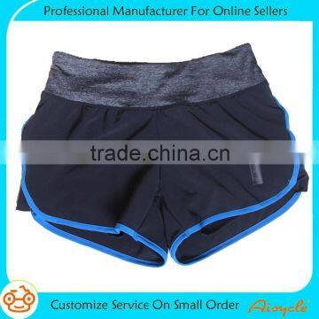 Wholesale custom running compression shorts for women