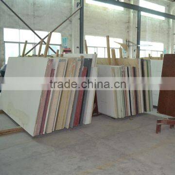 Man made square quartz table top,quartz stone table tops