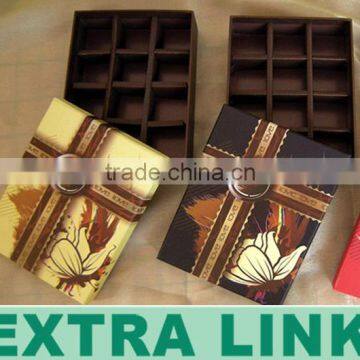 Mini Celebrations Fancy Decorative Empty Luxury Paper Chocolate Boxes Wholesale