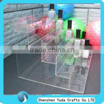 diy acrylic nail polish rack Nail Polish Racks Cosmetic Display for nail polish