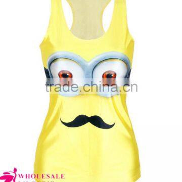 Wholesale Minnie Printed Tank Tops for Women Summer Workout photo-4
