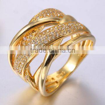 Platinum/18k Gold/rose Gold Wholesale Silver Ring