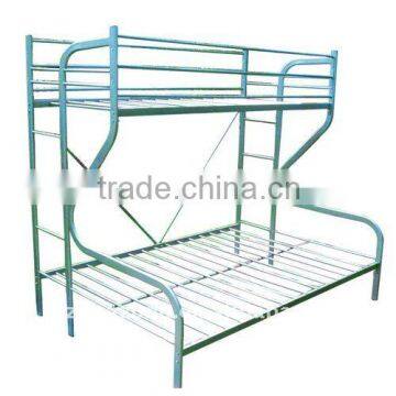 Modern metal bunk bed for kids or dormitory