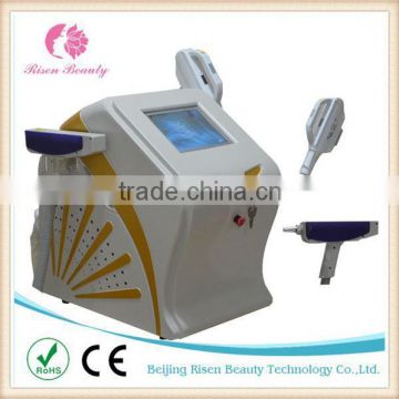 1-10Hz 2016 Newest Elight IPL RF Q Switch 1500mj Nd Yag Laser Hair And Tattoo Removal Machine