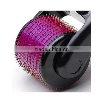 2014 Hot selling Private label 540 derma roller medical stainless steel microneedle skin roller for sale in market -L005