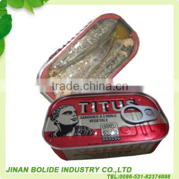 125g canned sardine- hot sell