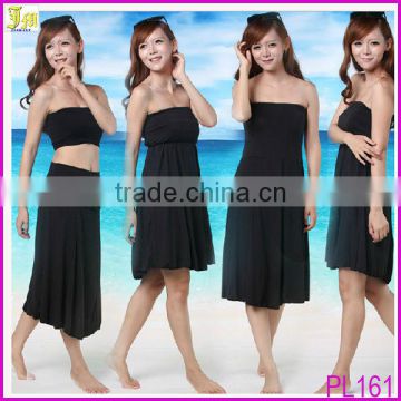 Hot Sexy Young Girls Bikini Beach Strapless Swimwear Cover Up Summer Dress 2014 S M L XL