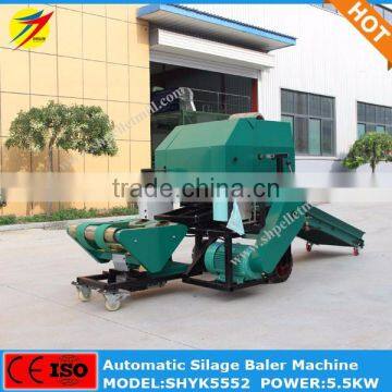 silage baler machine for grass, hay and straw baler machine/corn round baler